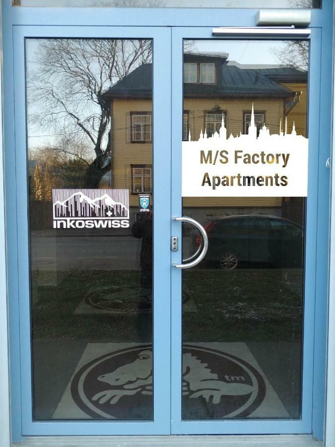 M/S Factory Apartments Tallinn Exterior foto